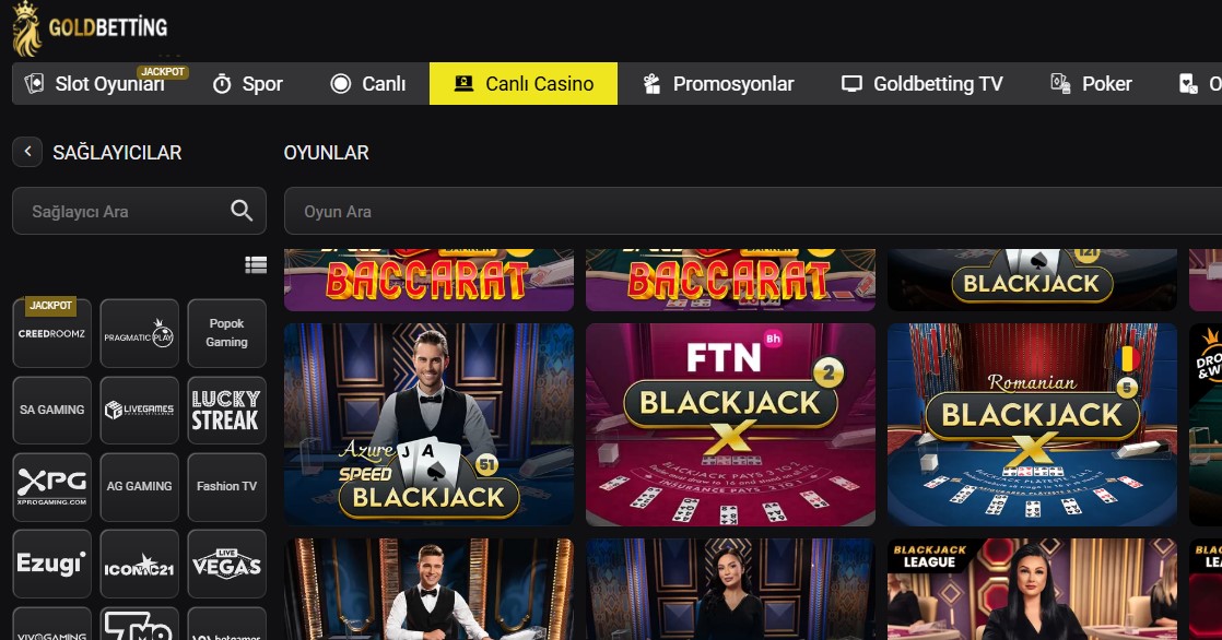 Goldbetting Canlı Destek