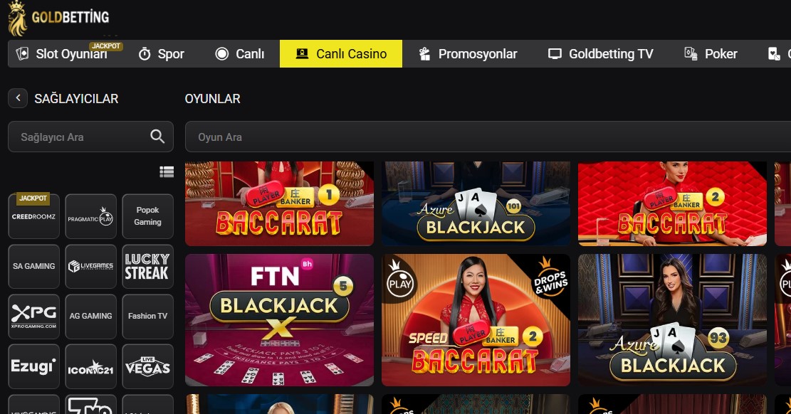 Goldbetting Giriş Sayfası