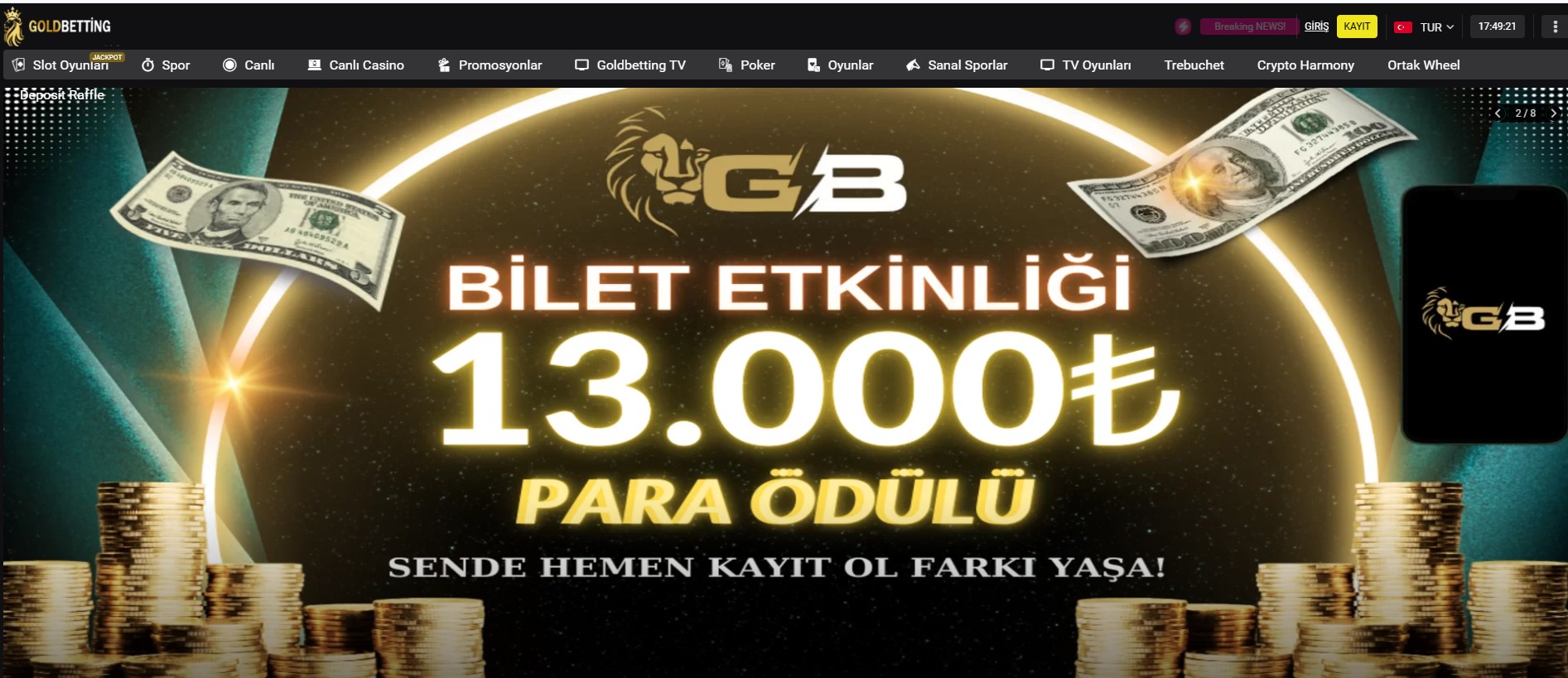 Goldbetting Giriş