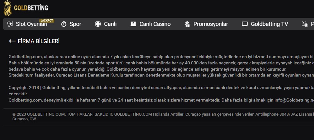 Goldbetting İnstagram