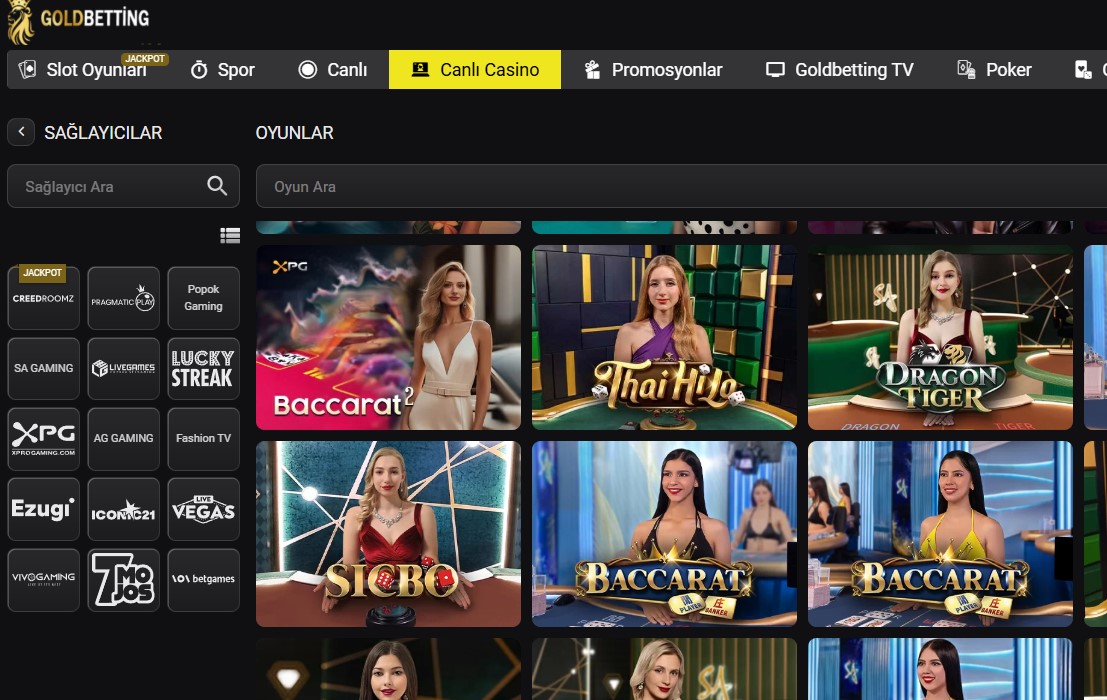 Goldbetting Kayıt