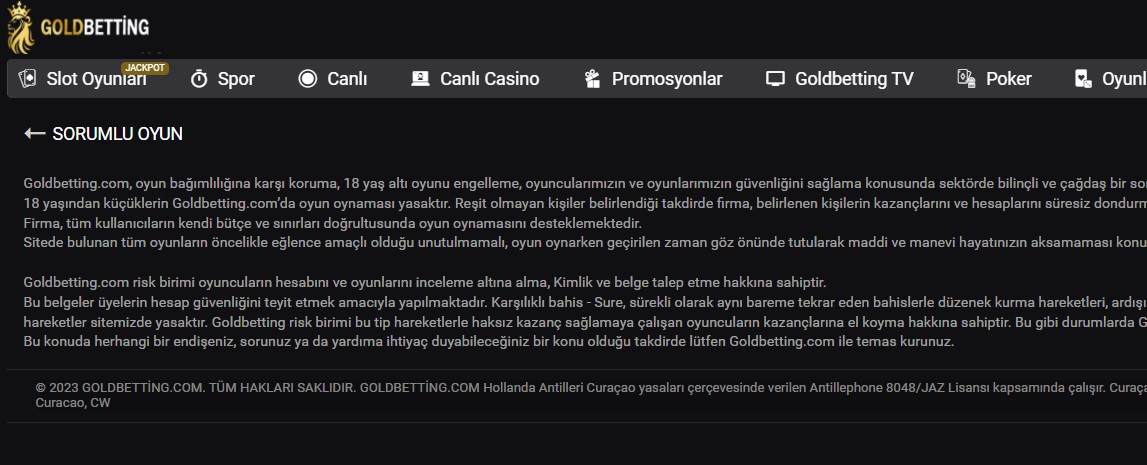 Goldbetting Telegram